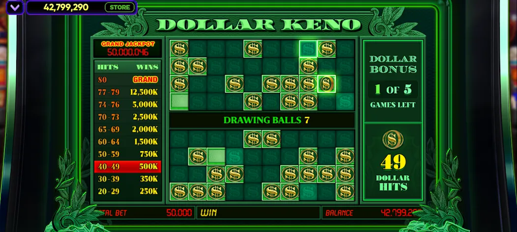 Vegas Keno (Вегас Кено) [МОД Все открыто] Screenshot 3