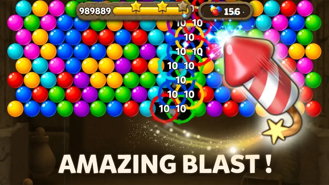 Bubble Pop Origin! Puzzle Game [МОД Mega Pack] Screenshot 3
