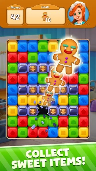 Sweet Cube Blast (Свит Кьюб Бласт) [МОД Меню] Screenshot 5