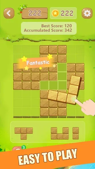 Puzzle Green Blocks (Пазл Зеленые Блоки) [МОД Бесконечные деньги] Screenshot 4