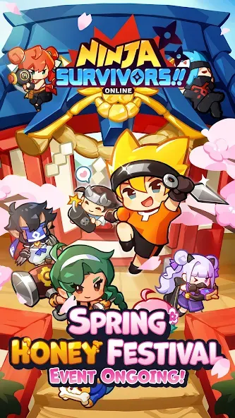 Ninja Survivors Online (Ниндзя Выжившие Онлайн) [МОД Mega Pack] Screenshot 1