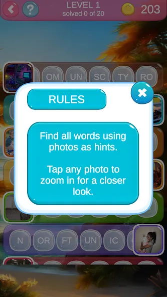 7000 words (семь тысяч) [МОД Много монет] Screenshot 3