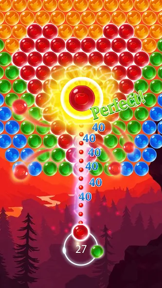 Bubble Shooter Magic Forest (Бабл шутер Магик Форест) [МОД Меню] Screenshot 1