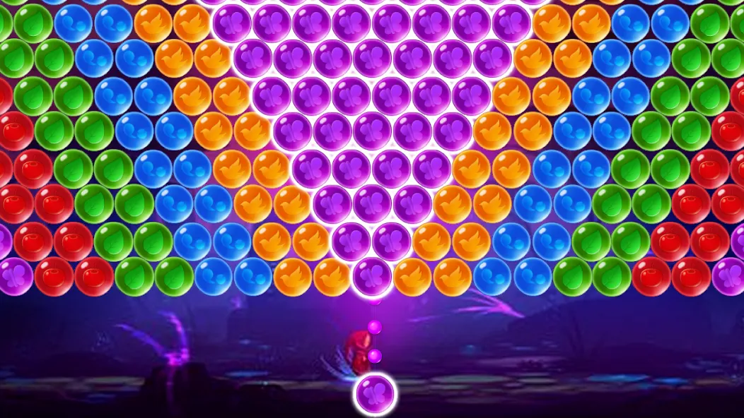Bubble Shooter Magic Forest (Бабл шутер Магик Форест) [МОД Меню] Screenshot 2