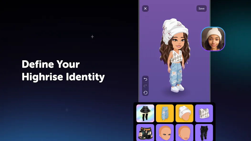 Highrise: Avatar, Meet & Play (Хайрайз) [МОД Бесконечные деньги] Screenshot 2