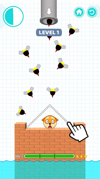 Save Balls: Brain Teaser Games [МОД Бесконечные монеты] Screenshot 1