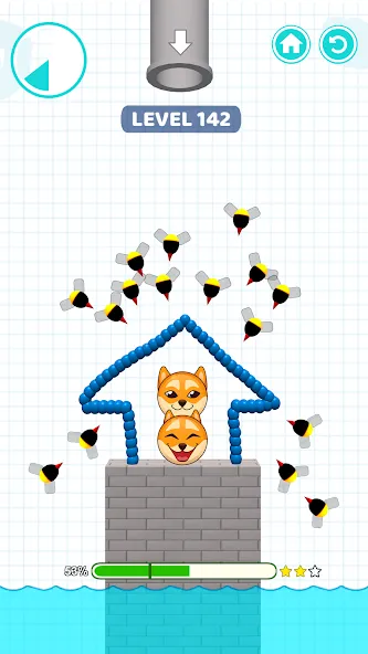 Save Balls: Brain Teaser Games [МОД Бесконечные монеты] Screenshot 2