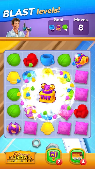 Extreme Makeover: Home Edition (Экстриммакеовер) [МОД Unlimited Money] Screenshot 3