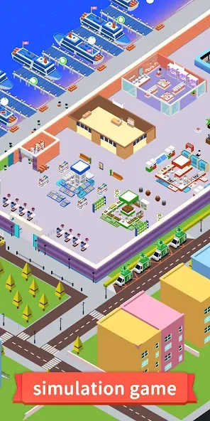 Idle Seafood Market -Tycoon (Айдл Сифуд Маркет) [МОД Все открыто] Screenshot 1