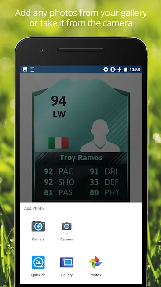 FUT Card Creator 23 (ФУТ Кард Криэйтор 23) [МОД Много денег] Screenshot 5