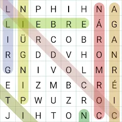 Скачать взлом Word search (Сопа де летрас)  [МОД Unlimited Money]