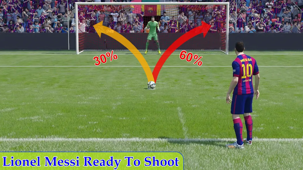 Football Champion Soccer Kick (Футбольный чемпион удар по мячу) [МОД Много денег] Screenshot 2