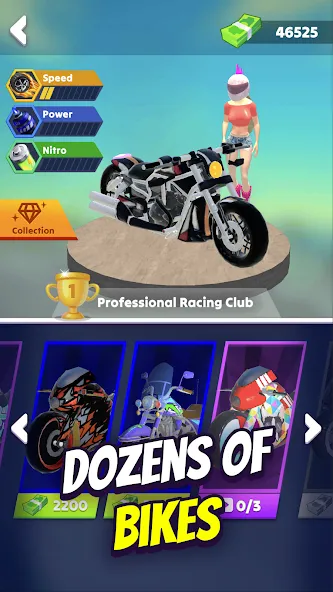 Wild Wheels: Bike Racing (Уайлд Вилз) [МОД Unlimited Money] Screenshot 4