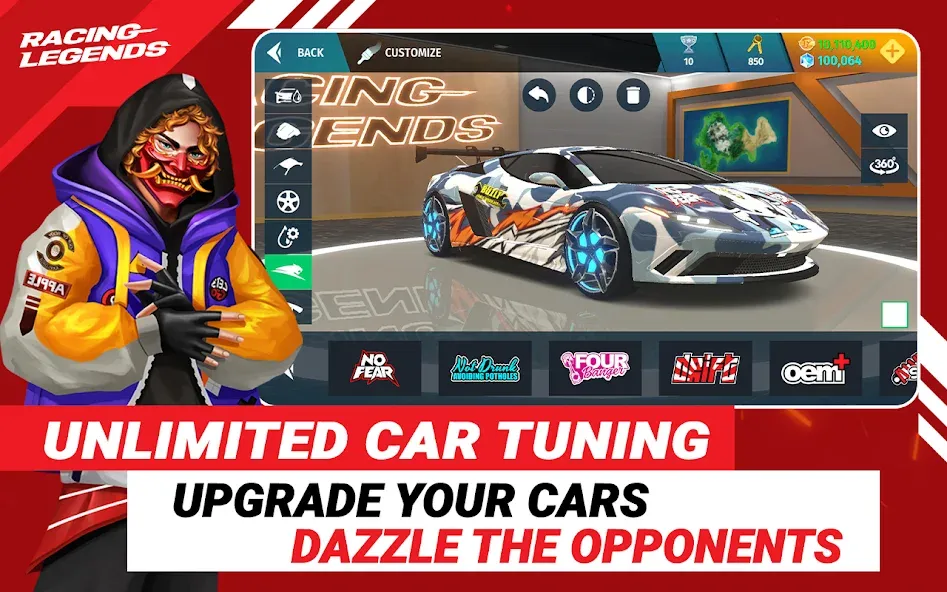Racing Legends Funzy (Расинг Легендс Фанзи) [МОД Много денег] Screenshot 3