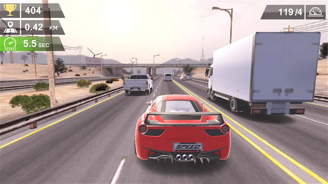 Racing Traffic Car Speed [МОД Unlimited Money] Screenshot 3