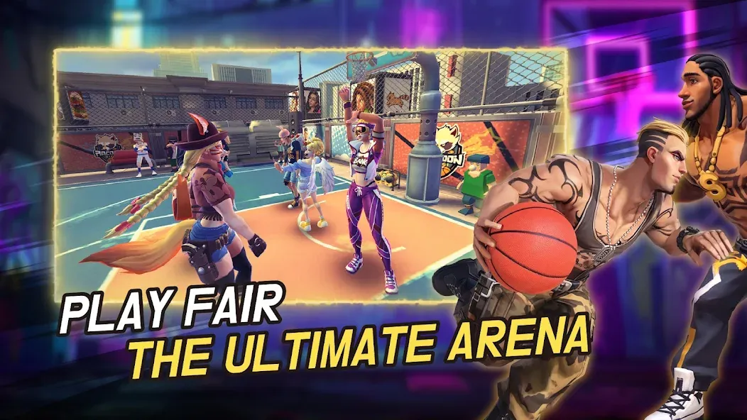 Streetball Allstar (тритбол Оллстар) [МОД Меню] Screenshot 2