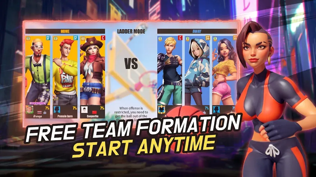 Streetball Allstar (тритбол Оллстар) [МОД Меню] Screenshot 4