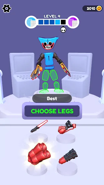 Ragdoll Weapon Master (Рагдолл Мастер Оружия) [МОД Все открыто] Screenshot 4