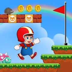 Взломанная Super Mano : Adventure Jump (упер кэт ган)  [МОД Бесконечные монеты]