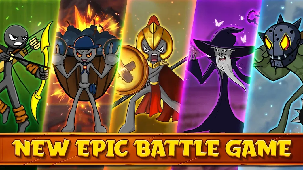 Stick Battle : War of Stick (Стикман вар) [МОД Mega Pack] Screenshot 5