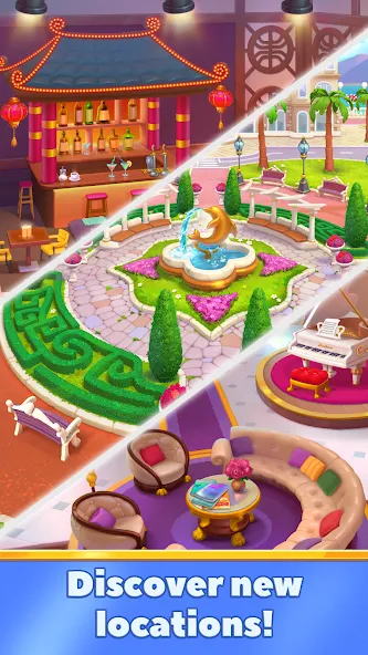 Emily's Hotel Solitaire [МОД Много денег] Screenshot 2