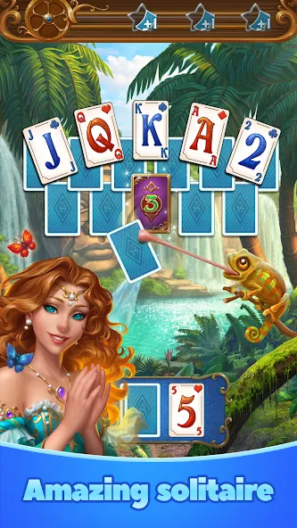 Magic Story of Solitaire Cards [МОД Меню] Screenshot 1