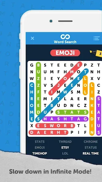 Infinite Word Search Puzzles (Инфинити ворд срч пазлы) [МОД Mega Pack] Screenshot 4