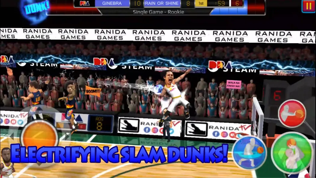 Basketball Slam! (Баскетбол Слэм) [МОД Много монет] Screenshot 2
