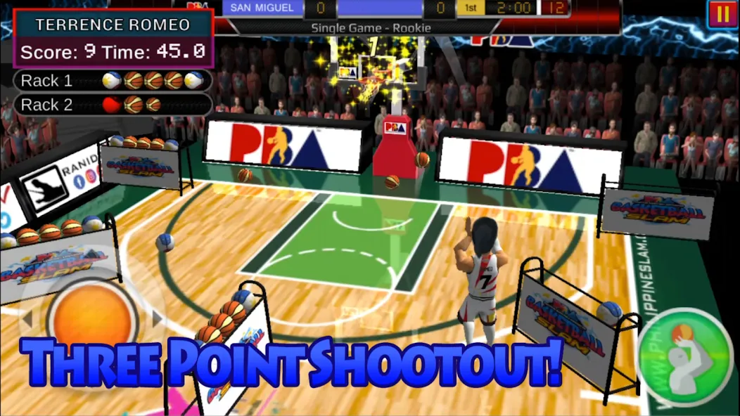 Basketball Slam! (Баскетбол Слэм) [МОД Много монет] Screenshot 3