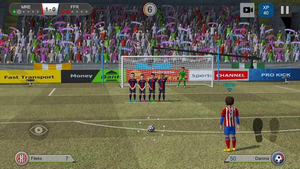 Pro Kick Soccer (Про Кик Сокер) [МОД Много монет] Screenshot 2