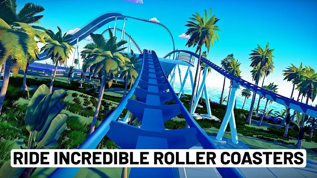 Real Coaster: Idle Game (Реал Коастер) [МОД Бесконечные деньги] Screenshot 3