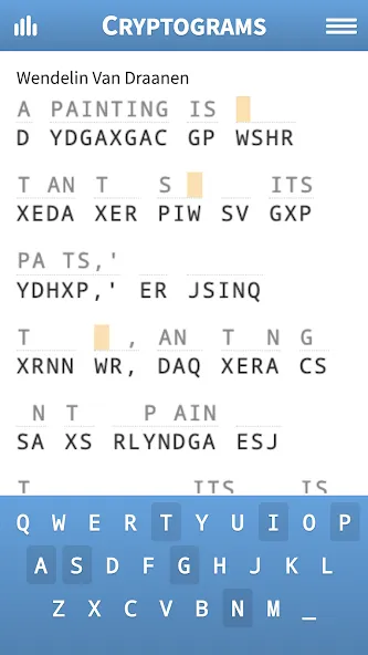Cryptograms · Decrypt Quotes [МОД Бесконечные деньги] Screenshot 1