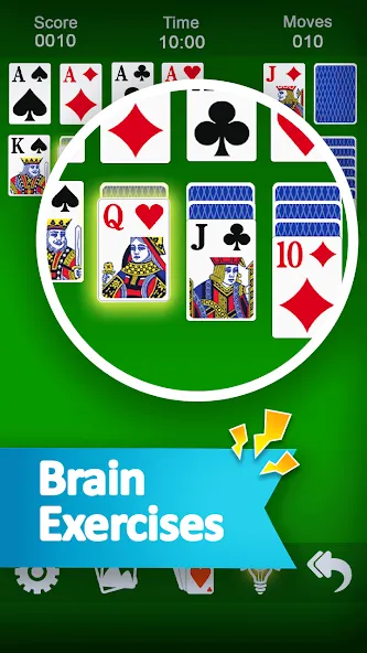 Solitaire [МОД Unlimited Money] Screenshot 1