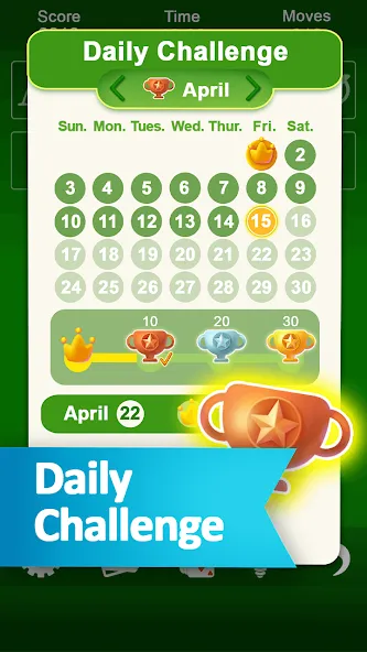 Solitaire [МОД Unlimited Money] Screenshot 3