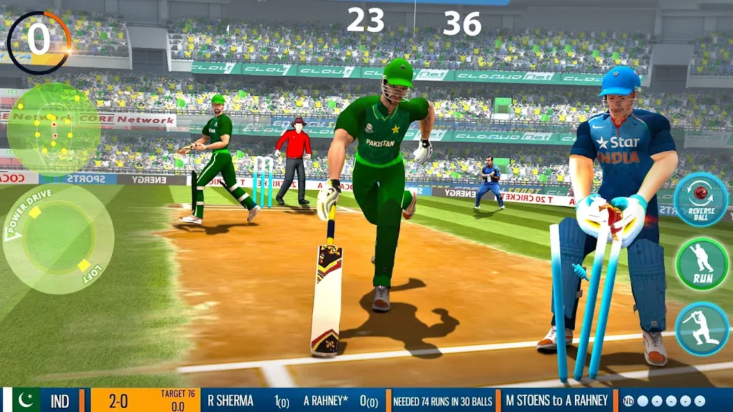 Indian Cricket Game Champion (Индийские чемпионы игры в крикет) [МОД Много монет] Screenshot 2
