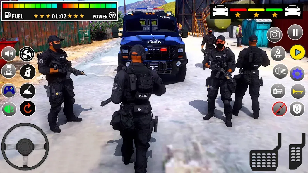 Police Games Simulator: PGS 3d [МОД Меню] Screenshot 1