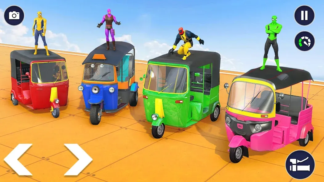 Tuk Tuk Auto Rickshaw Games 3D (Тук Тук Автомобильные рикши игры 3D) [МОД Много денег] Screenshot 1