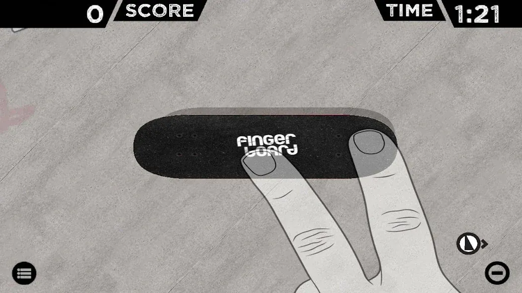 Fingerboard HD Skateboarding (Фингерборд ХД скейтбординг) [МОД Меню] Screenshot 2