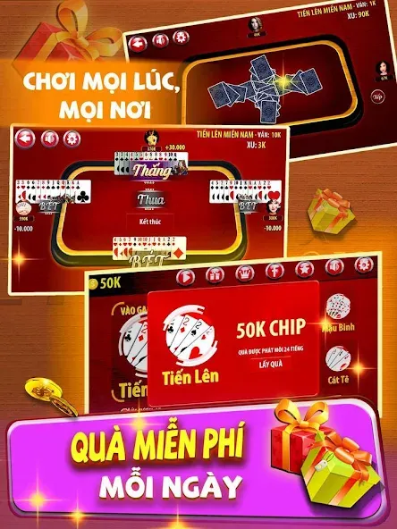 Tiến Lên Miền Nam - Tien Len [МОД Все открыто] Screenshot 3
