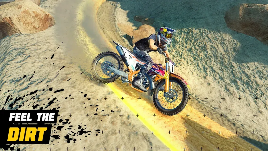 Dirt Bike Unchained: MX Racing (Дерт Байк Анчейнд) [МОД Много денег] Screenshot 4