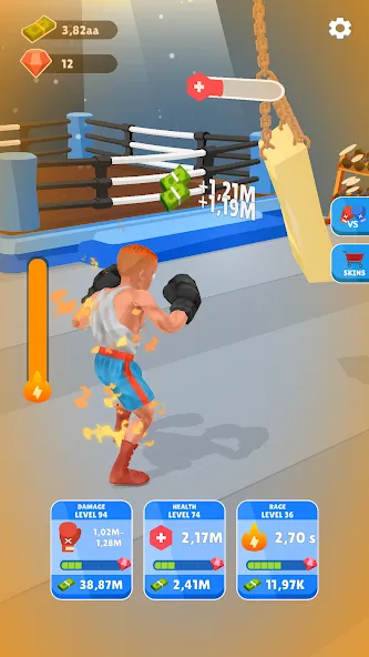 Tap Punch - 3D Boxing (Тап Панч) [МОД Menu] Screenshot 1