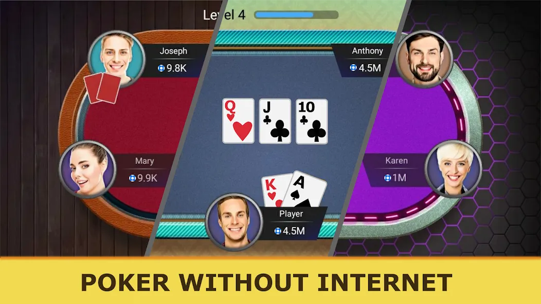 Poker Offline: Texas Holdem [МОД Mega Pack] Screenshot 2