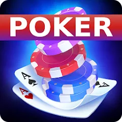 Скачать взломанную Poker Offline: Texas Holdem  [МОД Mega Pack]