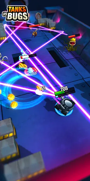 Tanks vs Bugs (Танки против жуков) [МОД Unlocked] Screenshot 4