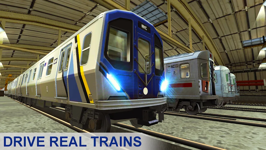 Subway Train Simulator [МОД Бесконечные деньги] Screenshot 1