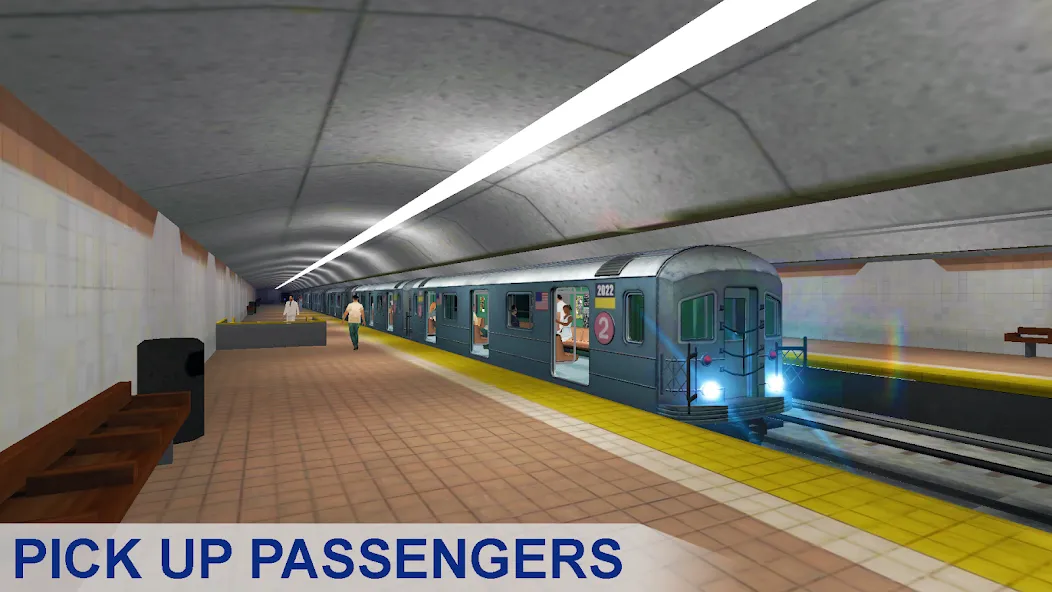 Subway Train Simulator [МОД Бесконечные деньги] Screenshot 2