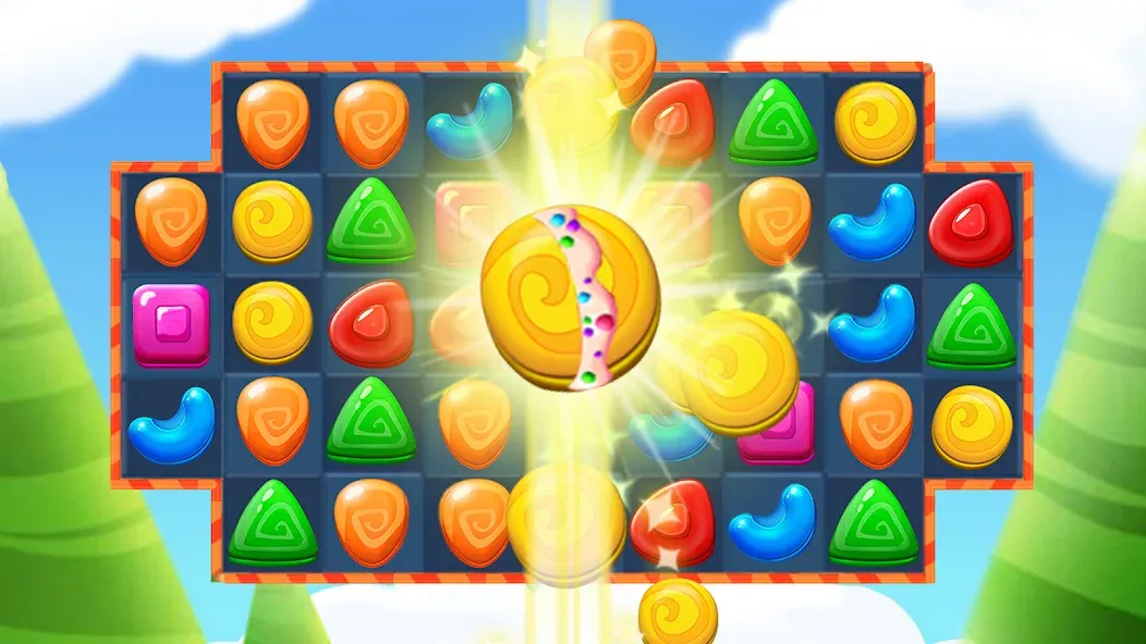 Cookie Jelly Match (Куки Джелли Матч) [МОД Все открыто] Screenshot 2
