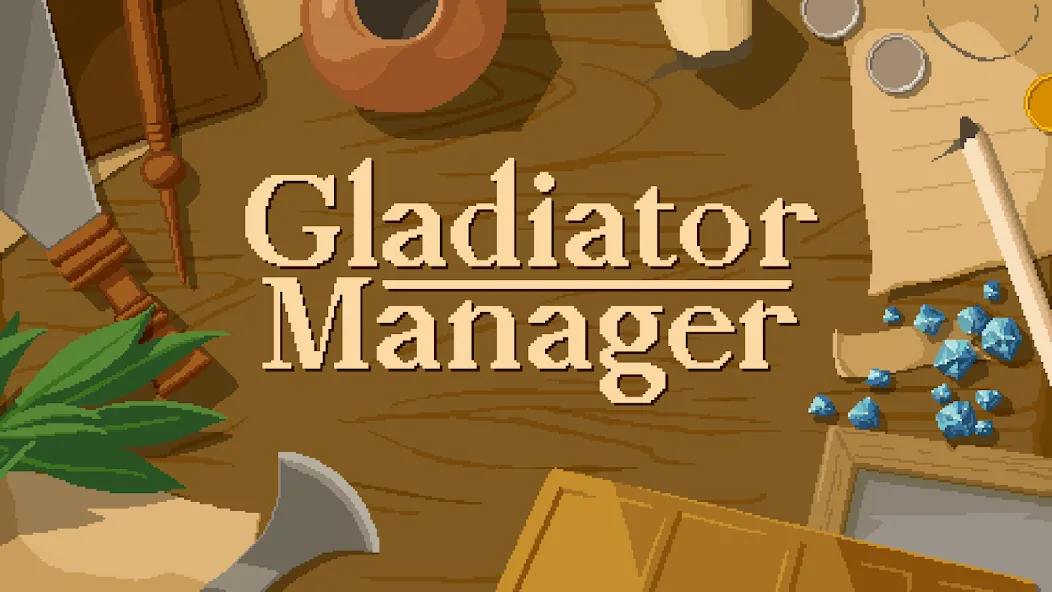 Gladiator manager (Гладиатор менеджер) [МОД Бесконечные деньги] Screenshot 1