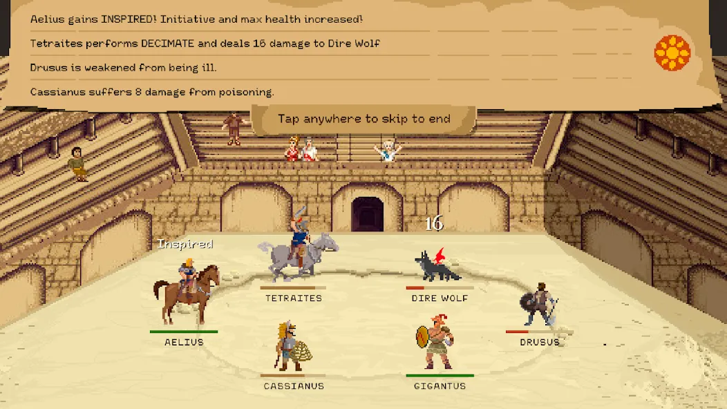 Gladiator manager (Гладиатор менеджер) [МОД Бесконечные деньги] Screenshot 4