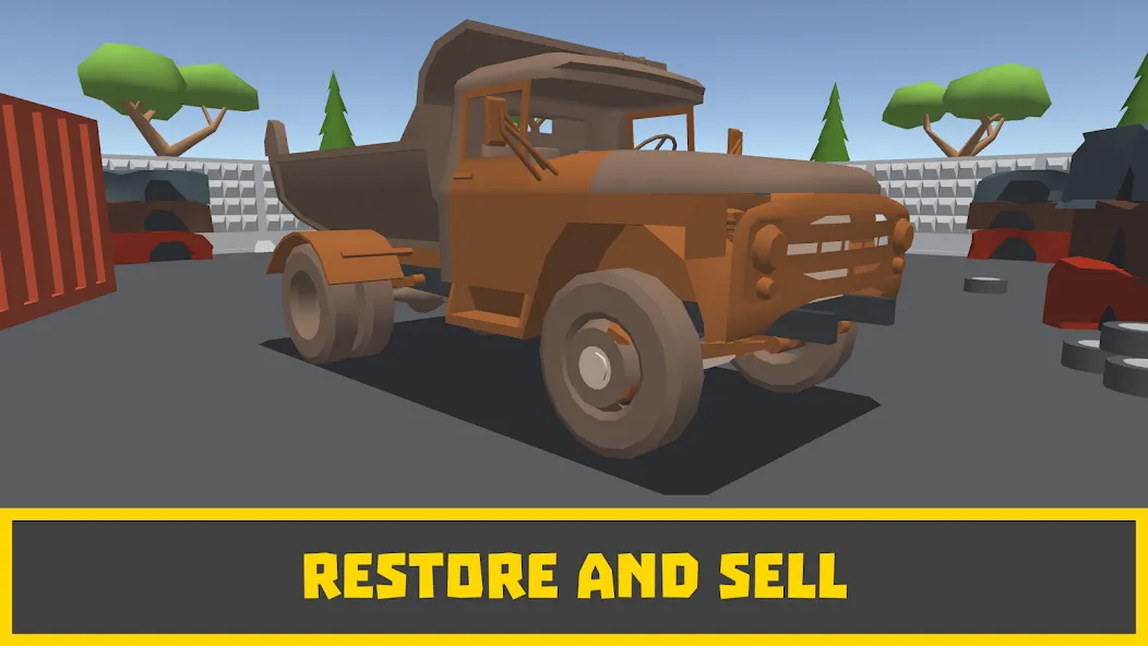 Retro Garage - Car Mechanic [МОД Menu] Screenshot 3